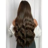 Hairpim Wavy (0.8 Gr) Koyu Kumral50 Adet 70 Cm Yeni Nesil Kaynak Saç Hp506