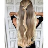 Hairpim Wavy (0.8 Gr) Kumral Facelight 50 Adet 60 Cm Yeni Nesil Kaynak Saç Hp441