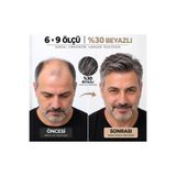 Hairtime 6×9 %30 BEYAZLI PROTEZ SAÇ – NANO TÜL ALTYAPI – HER YÖNE TARANABİLİR – DOĞAL GÖRÜNÜMLÜ ERKEK SAÇ SİSTEMİ – GERÇEK SAÇ