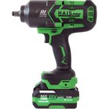Hais Pro 1300NM Akülü Şarjlı Somun Sıkma 21V 2 Akü ile Yüksek Tork 1/2" Mandren Ölçüsü - RB-818