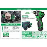 Haispro RB-SD1608W 180 Nm Tork 2x2 Ah Akülü Somun Sıkma Vidalama