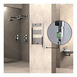 Haiti Düz Krom 200 Watt 500x800 cm Termostatlı Elektrikli Havlupan