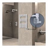 Haiti Elektrikli 300 Watt 500x800 cm Düz Beyaz KTX3 Termostatlı Havlupan