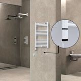 Haiti Elektrikli 300 Watt 500x800 cm Düz Beyaz Oned On Off Termostatlı Sol Havlupan