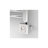 Haiti Elektrikli 300 Watt 600x1000 cm Düz Krom KTX3 Termostatlı Havlupan