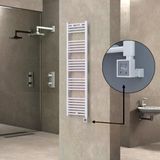 Haiti Elektrikli 600 Watt 400x1500 cm Düz Beyaz KTX3 Termostatlı Havlupan