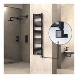 Haiti Elektrikli 600 Watt 400x1500 cm Düz Mat Siyah KTX3 Termostatlı Havlupan