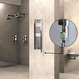 Haıtı Elektrikli Havlupan 300X1000 Düz Krom (Onoff Düğmeli) 200W