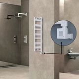 Haıtı Elektrikli Havlupan 300X1100 Düz Beyaz (Ktx1 Termostat) 300W