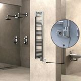 Haıtı Elektrikli Havlupan 300X1500 Düz Krom (Thesis Termostat) 300W