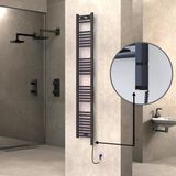 Haıtı Elektrikli Havlupan 300X1800 Düz Antrasit (Oned Onoff) Sağ 600W