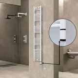 Haıtı Elektrikli Havlupan 300X1800 Düz Beyaz (Oned Onoff) Sağ 600W