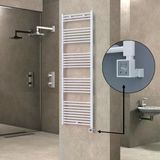 Haiti KTX3 Düz Beyaz 1000 Watt 600x1800 cm Termostatlı Elektrikli Havlupan