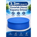 hak-iş oyuncak 3.3 m (330 cm) Yuvarlak Havuz Kapama Örtüsü