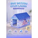 hak-iş oyuncak Buz Şatosu Oyun Çadırı – Çocuk Oyun Evi 100x100x68 cm