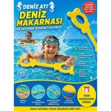 Hak-İş Oyuncak Deniz Atı Makarnası Yüzme Yardımcı Aparatı Mavi Renk Çok Amaçlı Kullanım Karışık Renk