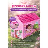 hak-iş oyuncak Prenses Sarayı Açılabilir Pencereli Oyun Çadırı