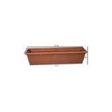 Hak Plastik Çiçek Saksısı Plastik - Balkon Saksısı 71 Cm