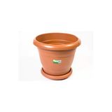 Hak Plastik Klasik Ekonomik Bahçe Balkon Çiçek Fide Saksı No: 4
