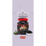 Hakan Ay Gemlik Zeytinleri Hakan Ay İri Sele Siyah Zeytin 900 Gr Doğal Fermante Katkısız Boyasız Kostiksiz
