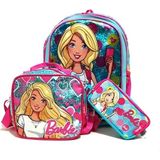Hakan Barbie Ilkokul Çantası 3 Lü Set