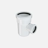 Hakan Boru 75x50 mm Beyaz 87 Pvc-U Çatal Borusu