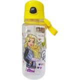 Hakan Çanta Barbie Lisanslı Kız Çocuk Okul Suluk - Matara 500 ml Sar