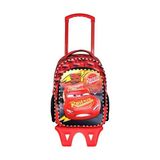 Hakan Çanta Cars 3D Kabartmalı Çekçekli Okul Çantası 30x40x17 cm Yerli Üretim Çocuk Kullanımı İçin