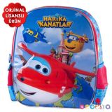 Hakan Canta Lisansli Harika Kanatlar Anaokulu Cantasi Harika Kanatlar Anaokulu Sirt Cantasi 89063