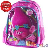 Hakan Canta Lisansli Trolls Pembe Okul Cantasi Trolls Pembe Sirt Cantasi