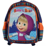 Hakan Çanta Masha And The Bear 87635 Kız Çocuk Okul Sırt Çantası Çok Renkli