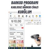 HAKANMEDYA WEB TASARIM HİZMETLERİ Kablosuz Barkod Okuyucu ve Barkod Programı Tüm Firmalara Uygundur