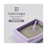 Hakay 10 kg Ekstra Topaklanan Aktif Karbonlu Kedi Kumu, Hijyenik