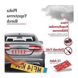 Hakay 12 Adet 3m Plaka Yapıştırma Bandı, Otomobil ve Motosiklet Için