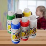 Hakay 120 Ml'lik 6 Renkli Parmak Boyası Seti ile Yaratıcılığınızı Gösterin - 41 Delft Blue