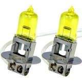 Hakay 12V H3 55W Super Ton Sarı Işık Civciv Sarısı Ampul Seti