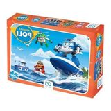 Hakay 200 Parça Robocar Poli Temalı Çocuk Puzzle Seti