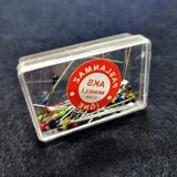 Hakay 50 Adet Renkli Inci Başlı Çelik Toplu Iğne - 41 Delft Blue
