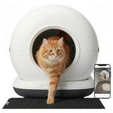 Hakay 72 Lt Hazneye Sahip, Akıllı Otomatik Kedi Tuvaleti, Uzaktan Kontrol Edilebilir