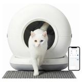 Hakay 75LT Akıllı Kedi Tuvaleti, Uzaktan Kontrol ve 45 Adet Çöp Torbası