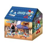 Hakay Çocuklar Için Kolay Kurulum Eğlenceli Oyun Çadırı, Şirinler Temalı
