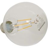 Hakay E27 LED Filament Lamba, Sarı Işık (2700K), 7W, 806 Lümen, G95