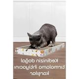 Hakay Karton Oluklu Kedi Tırmalama Tahtası