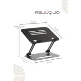 Hakay Kolay Ayarlanır Katlanabilir Laptop Standı, Metal