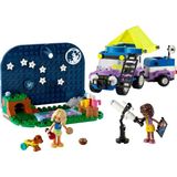 Hakay LEGO Yıldız Gözlemleme Kamp Aracı 42603-7 Yaş ve Üzeri Kız ve Erkek Çocuklar Için Nova ve Aliya Mini Bebekleri ile Köpek ve Kirpi Hayvan Figürleri Içeren 4x4 Araba Oyuncağı, Hediye Fikri (364 Parça)