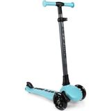 Hakay Let's Be Child Let's Ride 3 Tekerlekli Katlanabilir Işıklı Scooter Turkuaz