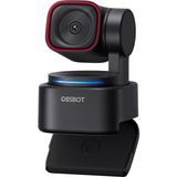 Hakay Obsbot Tiny 3 Lite Yapay Zeka Destekli Mekansal Ses 4K Web Kamerası - 1/2" Sensörlü Kompakt Aı Takip Ptz Kamera, Üç Mikrofonlu, Ses Kontrolü, 120FPS, Hdr, Pc, Mac, Dizüstü Bilgisayar, Akış, Toplantı