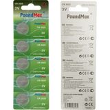 Hakay Poundmax 5 x CR2025 Lityum Düğme Pil, 3 V Pil, Sızdırmaz, Cıva Içermez, Uzun Ömürlü – Elektronik Küçük Cihazlar, Araba Anahtarları, Uzaktan Kumandalar, Tıbbi ve Akıllı Ev Cihazları Için