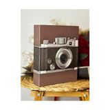 Hakay Rabsev Fotoğraf Albümü 10X15CM 200 Lük Renkli Fotoğraf Makinesi Desenli Anı Albümü