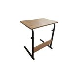 Hakay Sağlam Metal Gövdeli Laptop Sehpası 60X40 cm – Yükseklik Ayarlı, Stabil ve Ergonomik Çalışma Masası (Ceviz) - 60 x 40 cm - Ahşap - Bej - Siyah